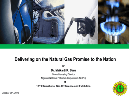 Delivering on the Natural Gas Promise
