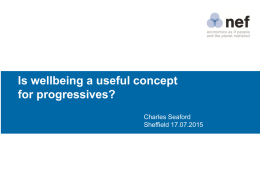 Is wellbeing a useful concept for progressives?