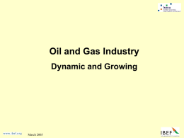 Oil and Gas India - An Overview