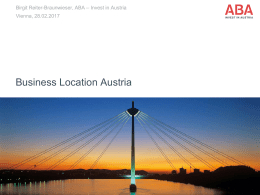 up in Austria, the Startup Hotspot