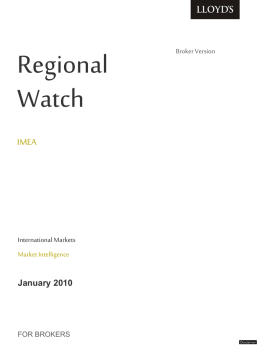 Regional Watch - Public Version - IMEA