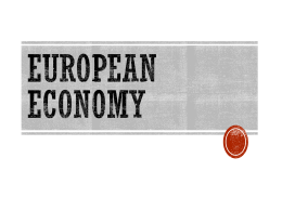 European Economy - Effingham County Schools