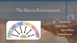 click: the macro-environment factors presentation