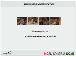 Administering Medication