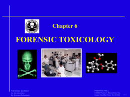 Toxicology PowerPoint