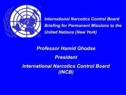 International Narcotics Control Board