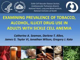 examining prevalence of tobacco, alcohol, and illicit drug use