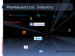 The Global pharmaceutical industry-part-2
