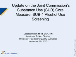 Joint Commission PowerPoint