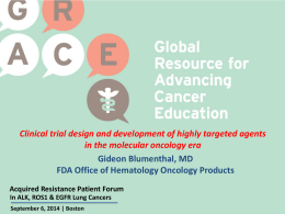 Clinical trial design and development of highly