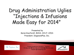 Drug Administration Uglies