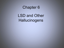LSD and other hallucinogens