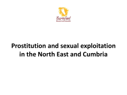 Prostitution and exploitation - Christopher Hartworth