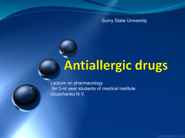 Antiallergic agents