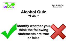 Alcohol Quiz powerpoint v3