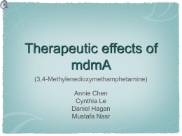 mdmA - Department of Cognitive Science