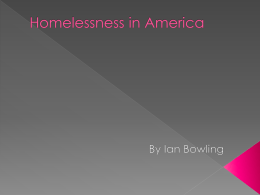 Homelessness in America - Why Is This Happening To Me... AGAIN?!