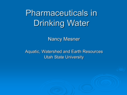 Water Quality in Utah