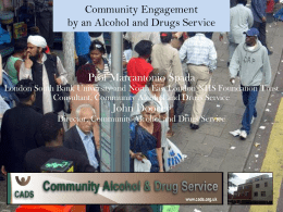 [15] Spada, M. M. & Doocey, J. Community engagement