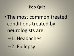 Epilepsy - PBworks