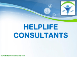 PHARMASOURCE - HelpLife Consultants