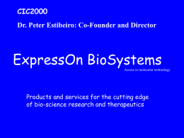 ExpressOn BioSystems