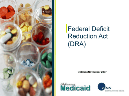 DRA - Welcome to Arkansas Medicaid