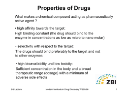 Modern Methods in Drug Discovery