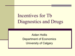 Incentives for TB Diagnostics