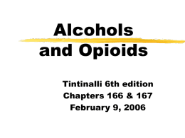 Alcohols - Cleveland Clinic