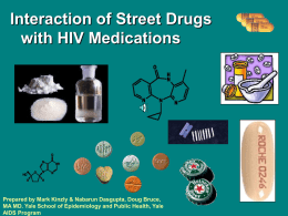 Anti-HIV Medications + Street Drugs