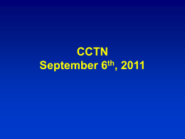 CCTN September 6th, 2011 - CTN Dissemination Library