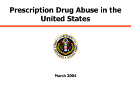 Office of National Drug Control Policy (ONDCP)