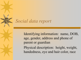 Social data report - Southeast Missouri State University