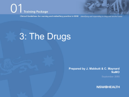 presentation-03-the drugs