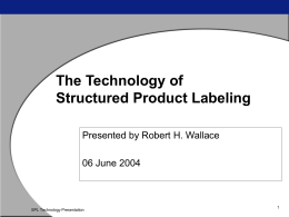 New technical requirements for Labeling