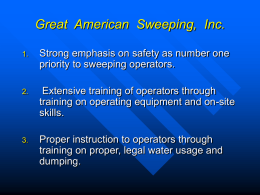 Great American Sweeping, Inc.