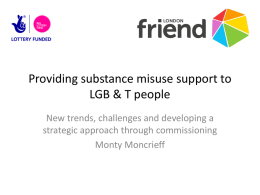 Challenges to the provision of substance misuse support to