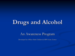 Drugs and Alcohol - Northshore School District / Homepage