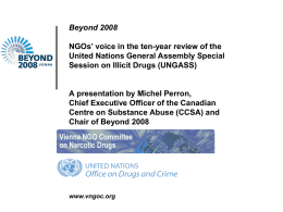 4th International NGO Forum on the review of the United
