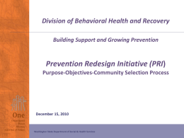 PRI Overview PowerPoint