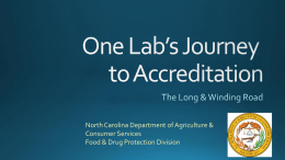 One Lab’s Journey to Accreditation