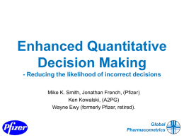 Enhanced Quantitative Drug Development (EQDD)