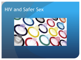HIV and Safer Sex - LA Community Health Project