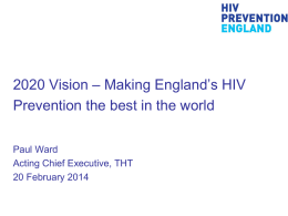 Grays Inn Road - HIV Prevention England