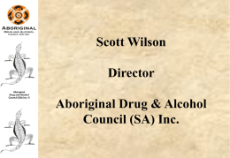 Helen Wilson Office Manager Aboriginal Drug and Alcohol