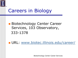 careers - University of Illinois at Urbana–Champaign