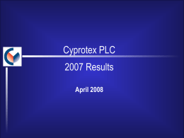 E&Y - Cyprotex