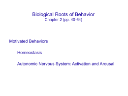 Structure of the Nervous System Text: Chapters 2 & 3