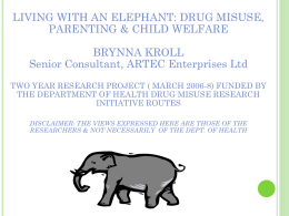 Dr Brynna Kroll - Living with an elephant